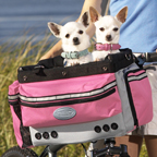 Wicker Pet Bike Basket